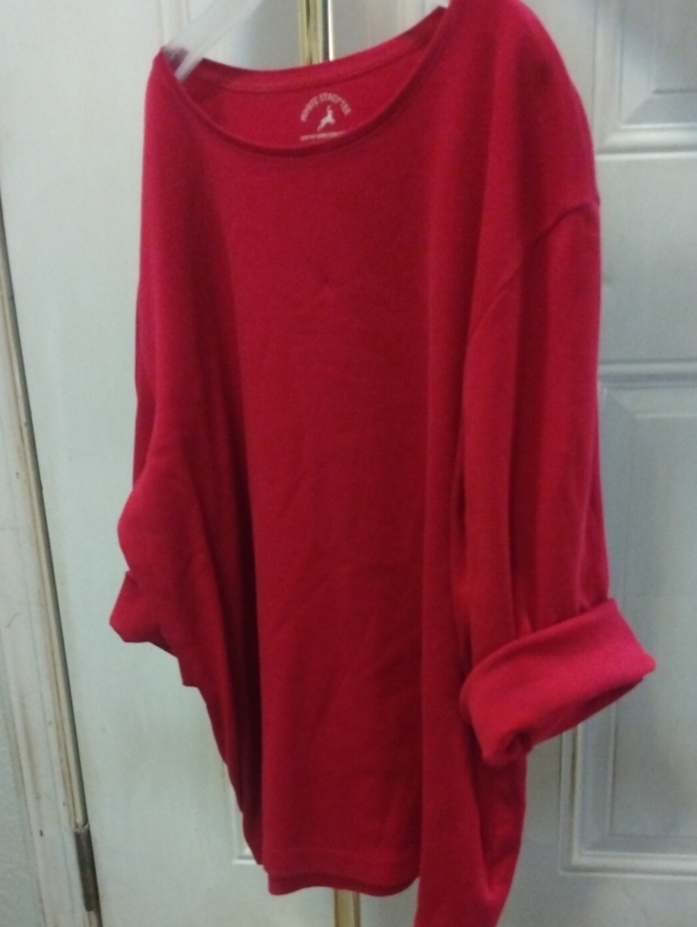 White Stag Red Relaxed Tunic Top